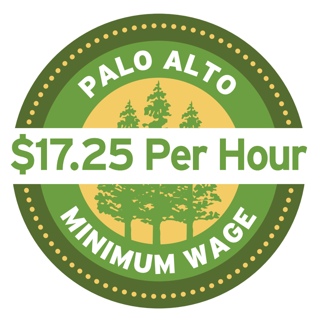 Minimum Wage Rate Change Effective January 1, 2023 City of Palo Alto, CA