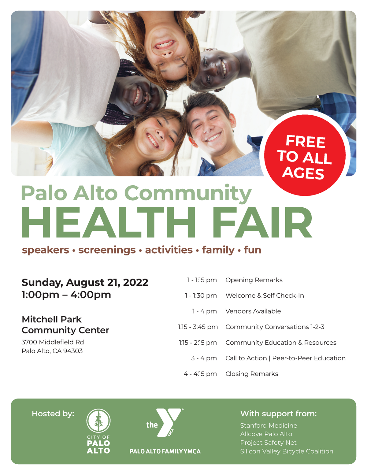 Palo Alto Community Health Fair City of Palo Alto, CA