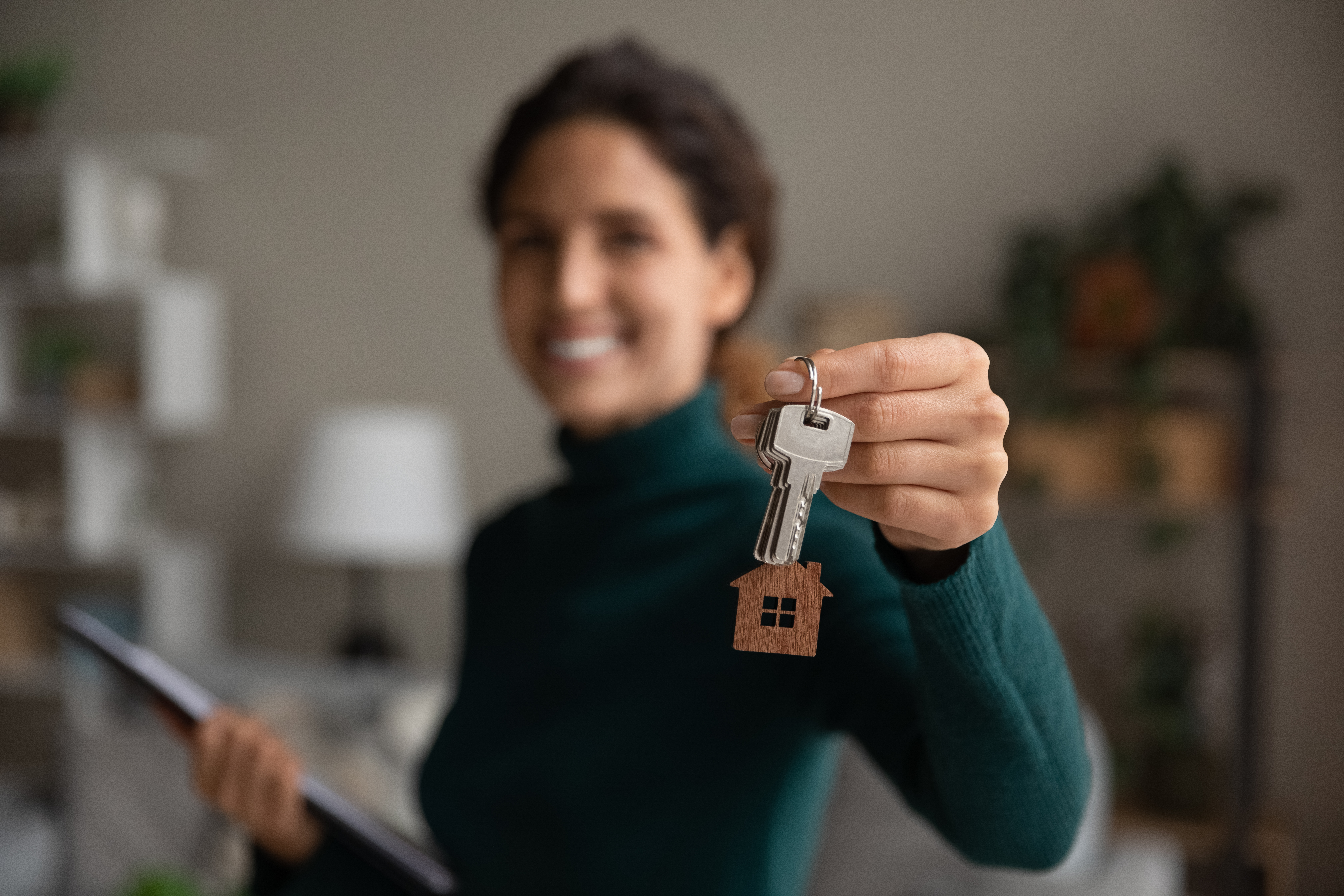 Landlord holds keys