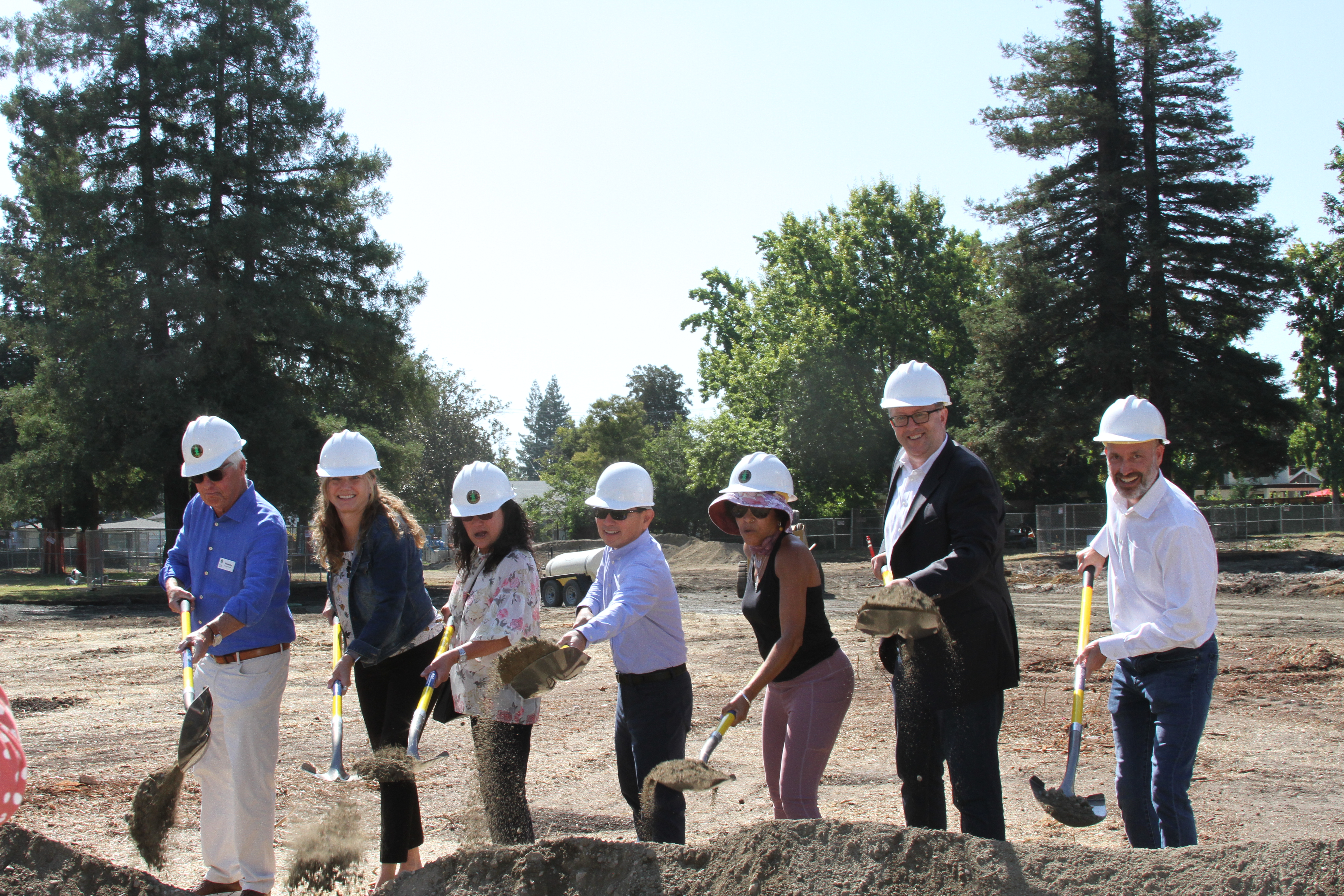 Groundbreaking at Boulware Park