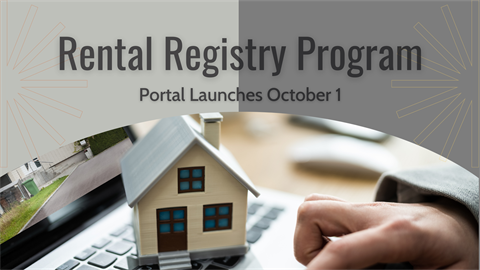 Rental Registry Program launches October 1, 2024