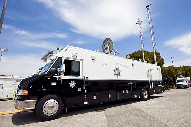 Mobile EOC vehicle