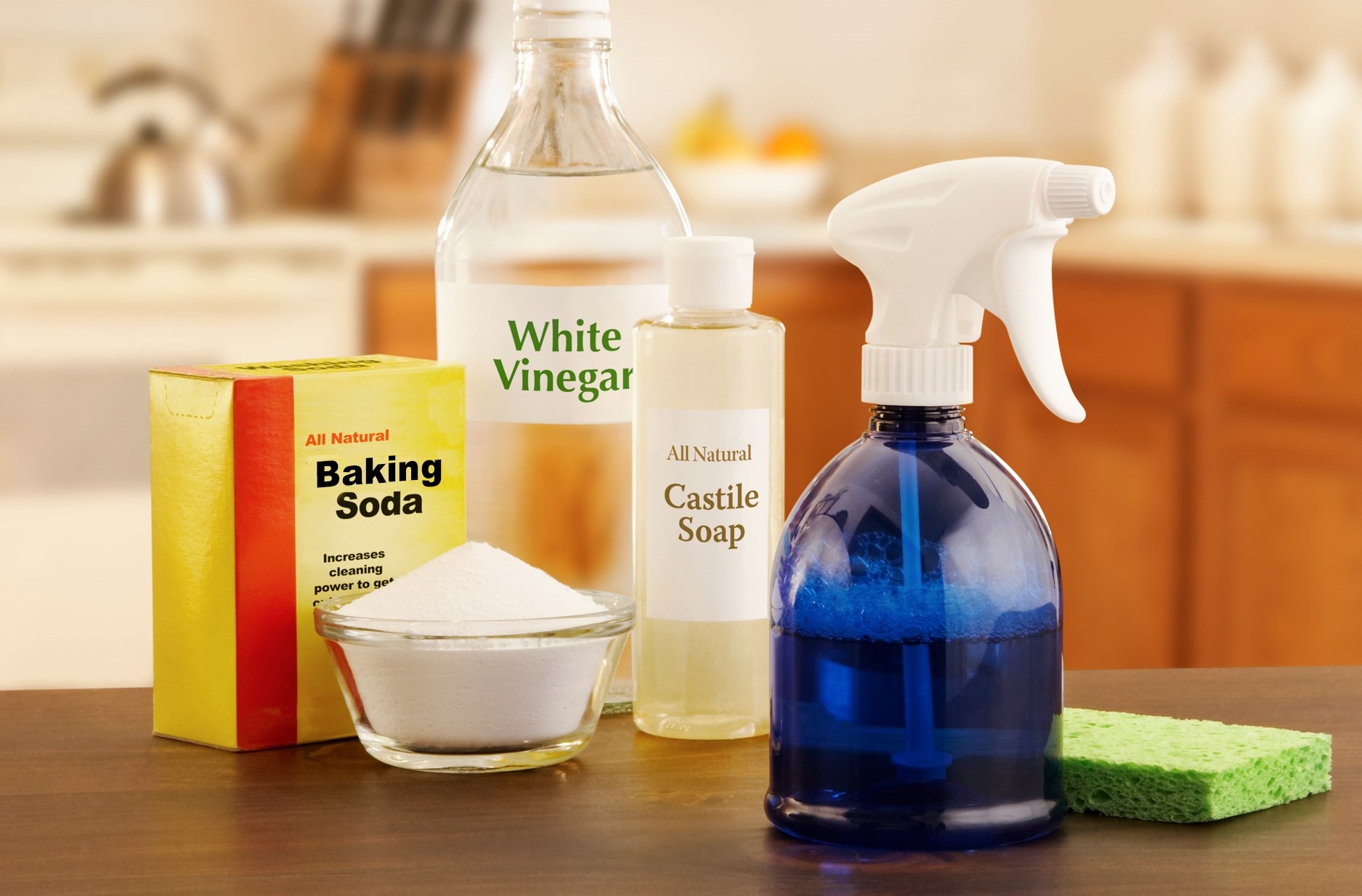 DIY non - toxic cleaners.